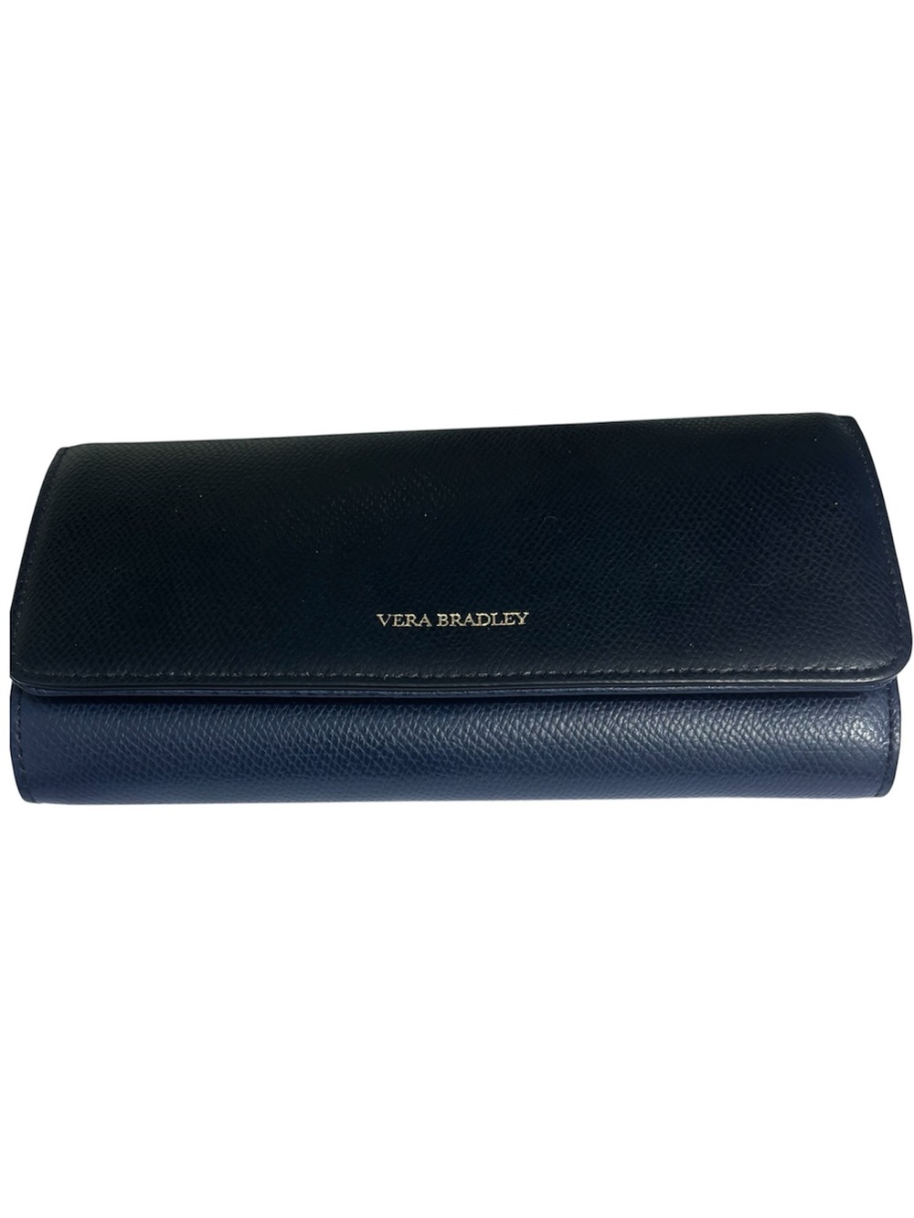 Vera Bradley colorblock leather wallet